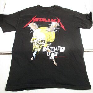 Vintage Metallica Tour Shirt Men's Size Medium Damage Inc. Y2K 2003 Pushead